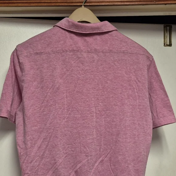 Bugatchi Men's Pink Button Down Shirt - Picture 5 of 8